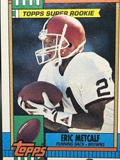 ERIC METCALF - 1990 Topps #157  FREE SHIPPING 