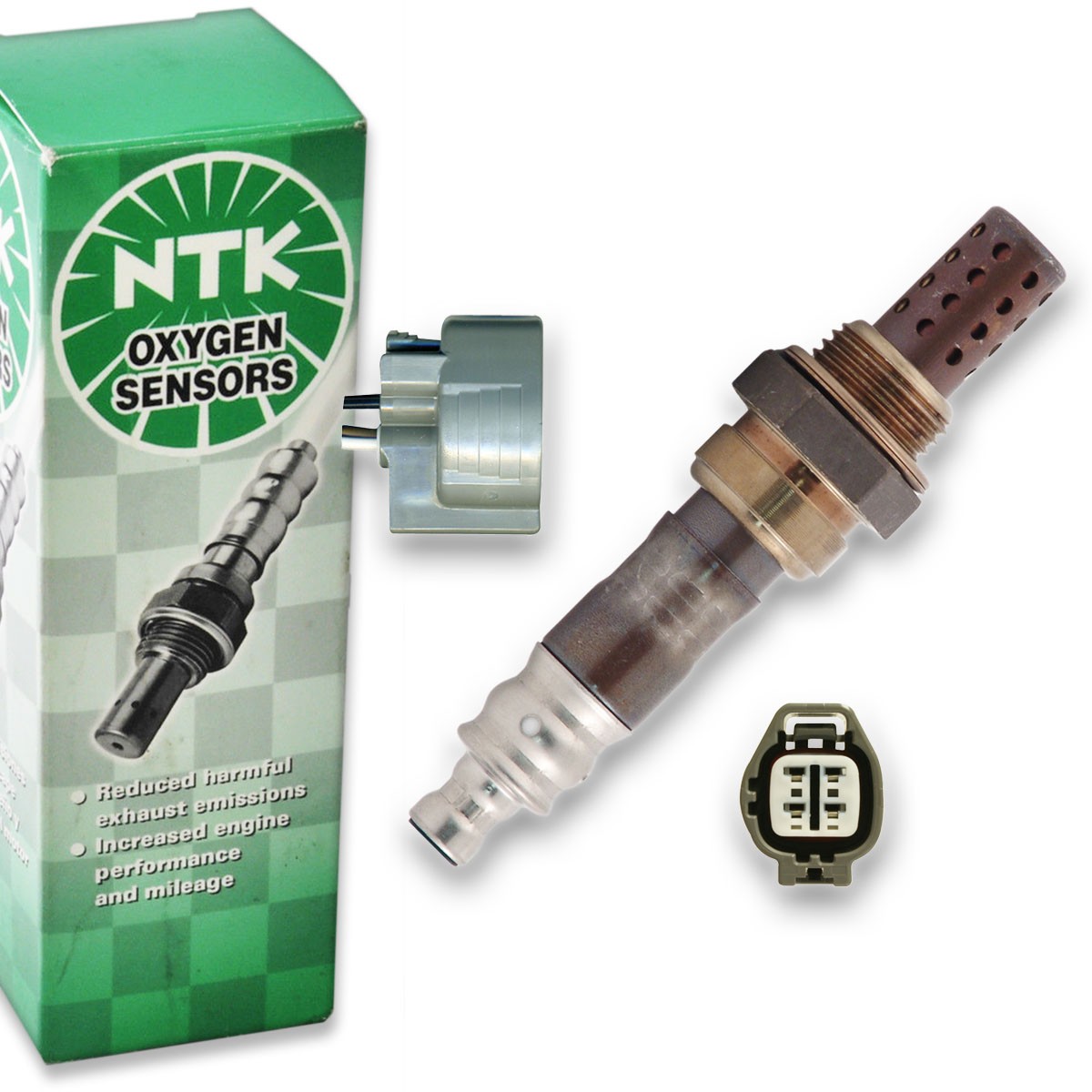 NGK NTK Downstream Left O2 Oxygen Sensor for 1999-2005 Jaguar XJR 4.0L 4.2L nj