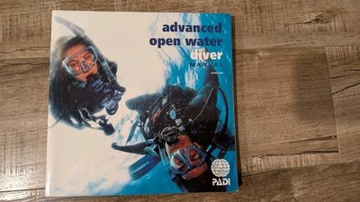 Advanced Open Water Diver Manual 2018 PADI BOOK Sea Diving