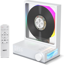 C229 Portable CD Player Bluetooth 5.3 CD Players for Home,Music Player with Hifi