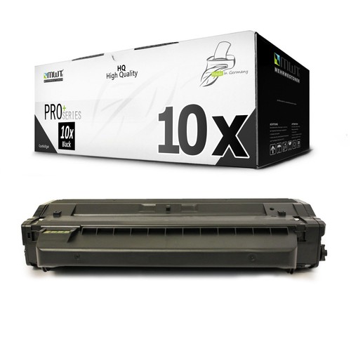 Lot De 4 Toners Compatibles PREMIUM - Pour SAMSUNG ML-2900/2950 Series - Noir - Réf. MLT D103L ELS