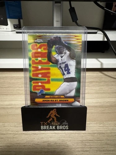 2025 Topps Chrome Amon-Ra St. Brown Base (RAW)