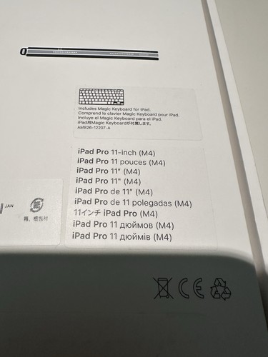 Apple Magic Keyboard Case iPad Pro 11 inch M4 Black A2975 MWR23LL/A NEW & SEALED - Foto 3 di 3