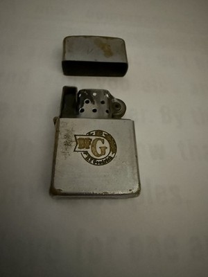 Vintage Working B F GOODRICH Zippo Lighter Pat #2032695 5 Barrel Hinge USA
