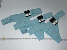 No Boundaries Women's Seamless Low Rise Thong Panties Size X-LARGE Aqua Cloud