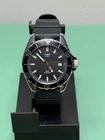 Vintage Timex Red Dot 50M Diver NEW Swiss Quartz Movement Retrofit Black Dial