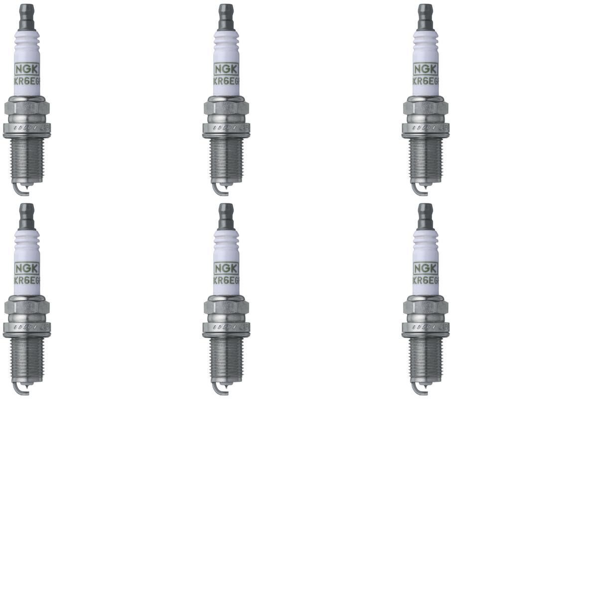 NGK 6726 Spark Plug Pack of 6 for Oldsmobile Buick Pontiac Toyota Peugeot 87-10