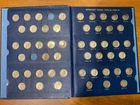1916-1945 Mercury Dime Silver 69 Coin Whitman Classic Album Almost Complete Set