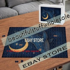 500 piece jigsaw puzzle Whale Moon Celestial mystic sea
