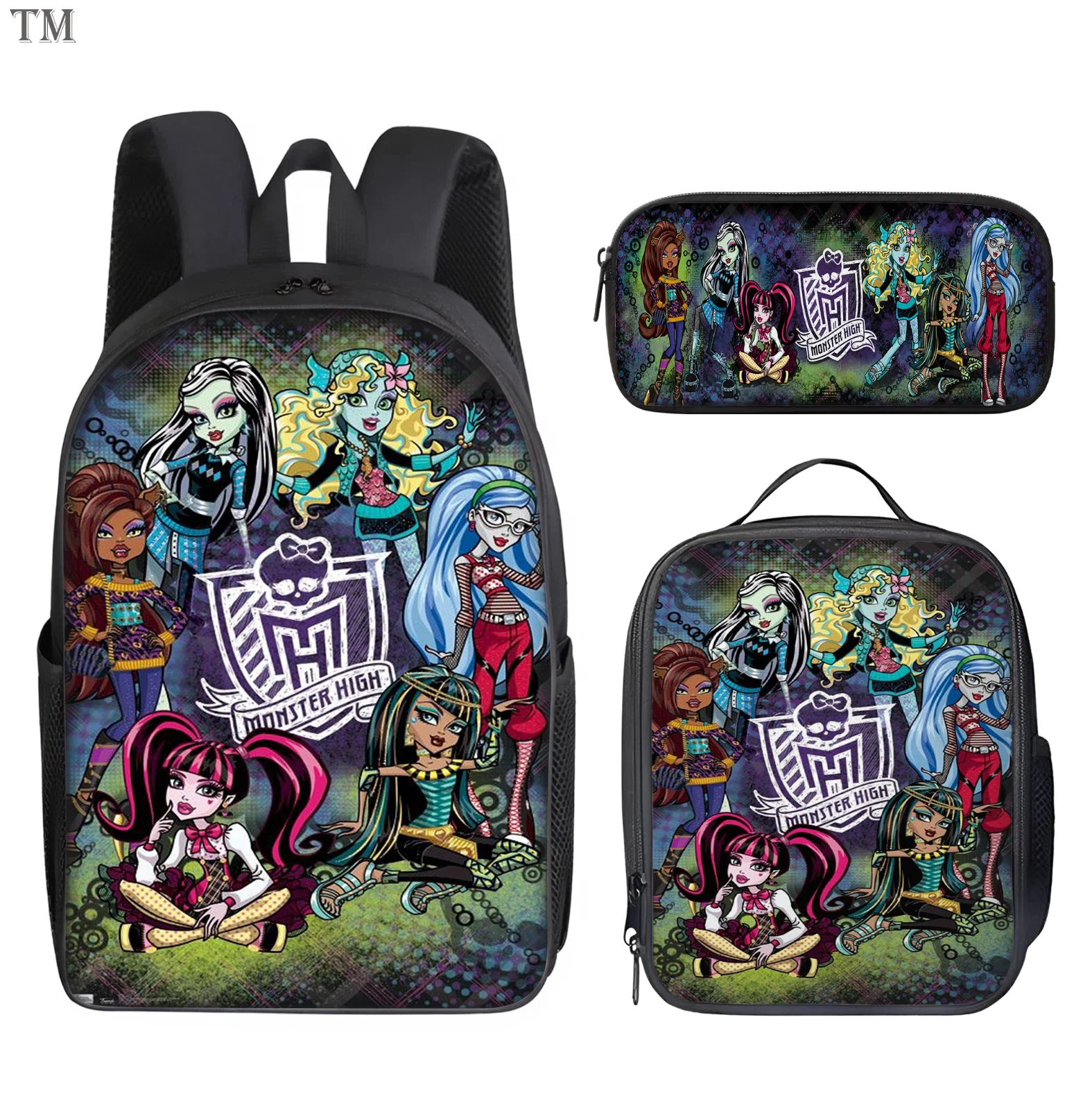 Monster Backpack Set, Back to School Backpack