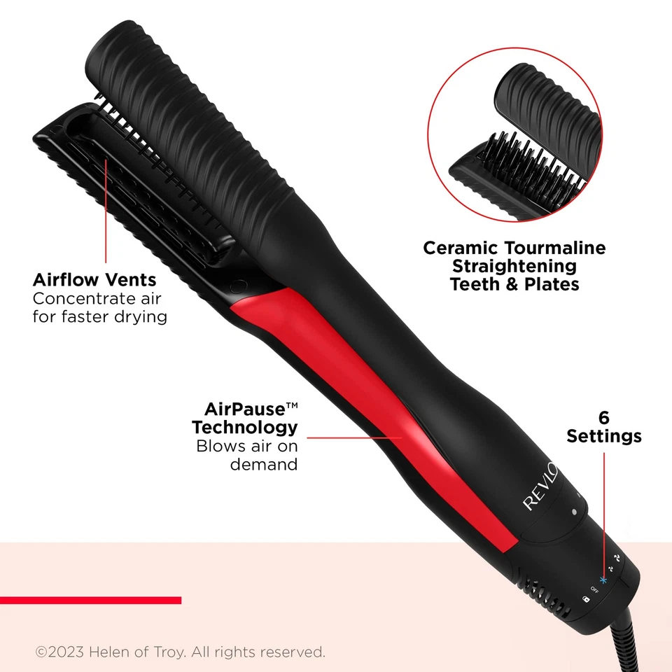 Two In One Hair Dryer And Straightener With Airpause Technology And Ceramic P... - Image 2 of 4
