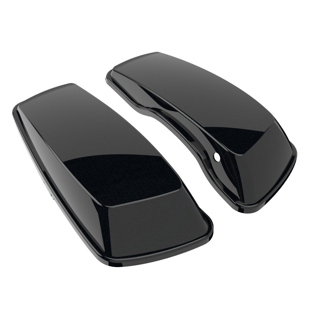 Advanblack Midnight Pearl Normal Stretched Saddlebag Lids Fits