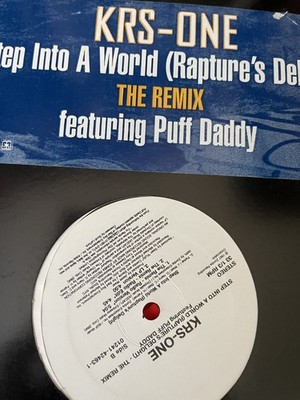 KRS One - Step Into a World Remix - $4.99 Warehouse BINS - READ DESCRIPTION