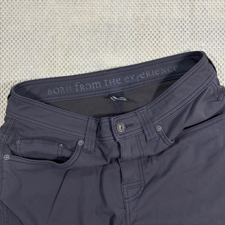 Pantalones Cortos Prana Brion Para Hombre Gris Carbón Rendimiento Elastizados Talla 30x9 Foto 4 de 4