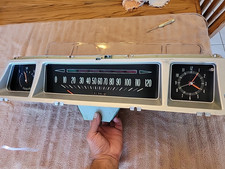 1966 Chevrolet Impala Caprice Speedometer Gauge Clusterclock Gm Oem Nice