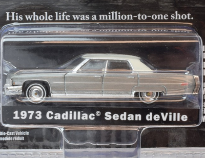 #ad Greenlight Rocky 1973 Cadillac Sedan deVille GREEN MACHINE 1:64 Car 44950 A $49.99