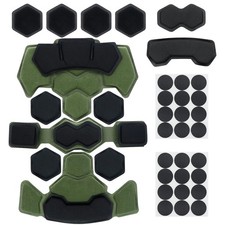 Tactical Airsoft Helmet Padding,Helmet Replacement Memory Foam Padding Kits S...