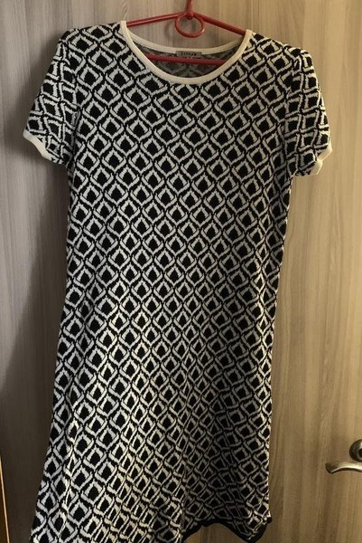 Women Jigsaw Dress Black 36 / S / 44 #9LK2