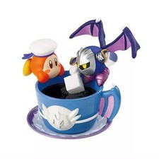 Meta Knight Kirby's Dream Land Figure Coffee Cup Cake Stand Collectible Used