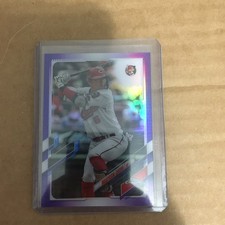 2021 Topps Chrome NPB #80 Hisayoshi Chono Purple Refractor #/299 SP