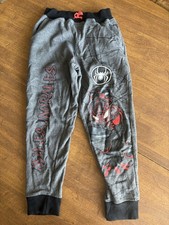 Boys Gray Miles Morales Sweat Pants Size: 7/8