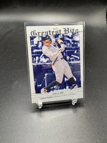 Aaron Judge 2025 Greatest Hits 2026 Topps Series 1 #GH-2 Yankees Insert