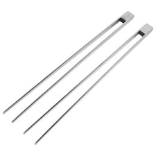 2Pcs Stainless Steel Ear Vibration Tuning Fork Durable Ear Spa Cleaning Tool