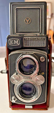 Yashica-Mat EM 6x6 TLR Medium Format Camera Yashinon Lens Vintage Japan