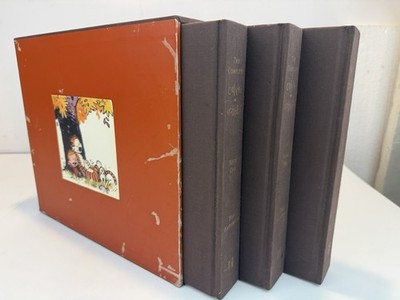 The Complete Calvin and Hobbes Hardcover 3 Book Box Set First Edition Print 2005