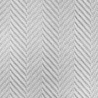 Weiße überstreichbare Fischgrät Tapete Original Stoff Prägeoptik Anaglypta