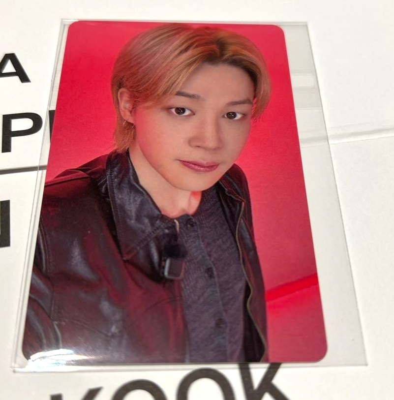 New BTS Jimin ARIRANG Weverse UMS Lucky Draw Official Photocard