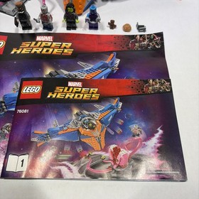 LEGO Marvel 76081 The Milano vs The Abilisk Guardians of the Galaxy With Manuals