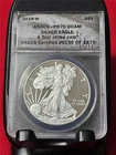 2018-W  American 1oz .999 Silver Eagle ASE DOLLAR  ANACS PR 70 DCAM  #T3831