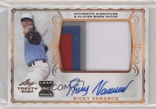 2020 Leaf Trinity Patch Auto Ricky Vanasco #PA-RV1 Patch Auto v9t