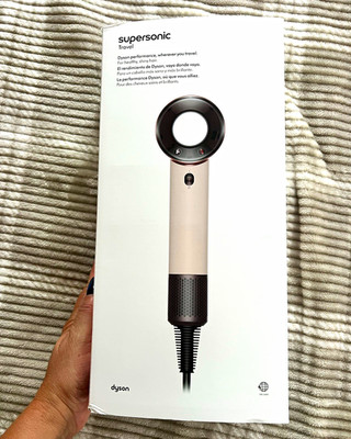 Dyson Supersonic Travel Dual Voltage Hair Dryer, Travel Size, Pink