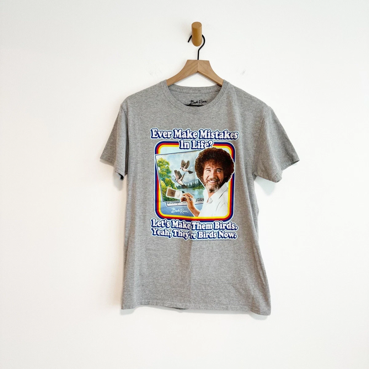 bob ross funny t shirt