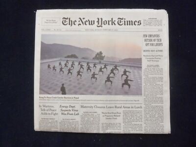 2023 FEB 27 NEW YORK TIMES - FEW EMPLOYERS OUTSIDE OF TECH OPT FOR LAYOFFS