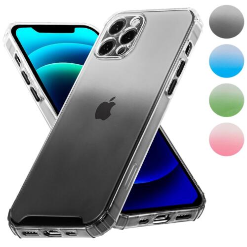 Farbverlauf Handy Hülle für iPhone 12 Pro Max Case Slim Schutzhülle Cover Tasche - Bild 1 von 19