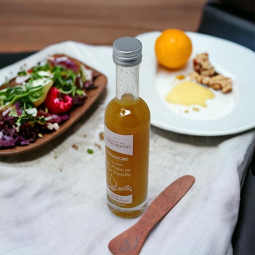 Birnen-Vanille Essig: Fruchtiger Genuss für Salate & Desserts - Jetzt 10cl siche - Bild 2 von 5