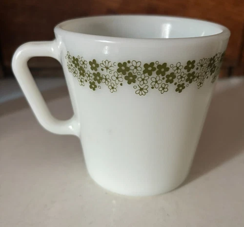 Vintage Pyrex Corelle Spring Blossom Crazy Daisy Coffee Tea Cup Mug