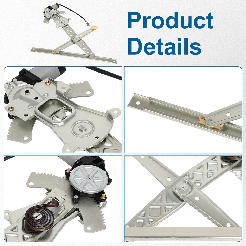 Regulador de ventana delantero izquierdo para Lincoln Continental 1995-2002 sedán con motor Foto 2 de 4