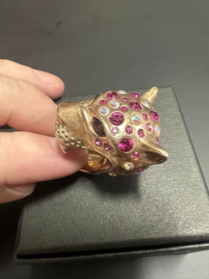 YOSHIKO CREATION PARIS タイガーヘッドリング YOSHIKO CREATION PARIS Tiger Head Ring Size Approx. US6.5