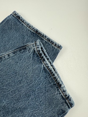 Levi's Premium Women 501 '90s Straight Leg Button Fly Jeans 25x32 Blue NWT - Picture 8 of 18