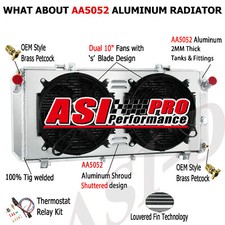 2 Rows Radiator Shroud FAN RELAY For Toyota 91-95 MR2 SW20 W20 3 SGTE L4 2.0L MT