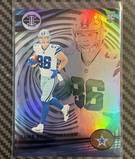 2023 Panini Illusions Football Luke Schoonmaker Dallas Cowboys ROOKIE CARD