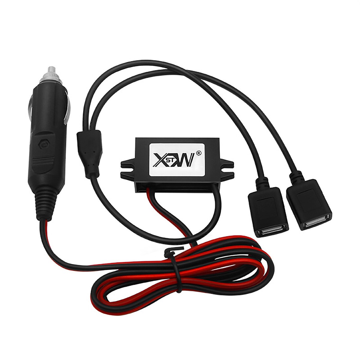 convert cigarette lighter to usb charger Car cigarette lighter 12V to 5V3A USB charger DC converter