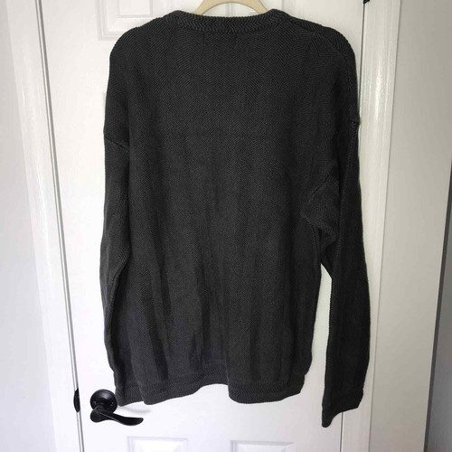 Chaps Ralph Lauren Chevron Sweater Hand Framed XL - Picture 4 of 4