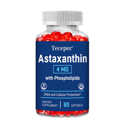 Astaxanthin 4mg with Phospholipids - Premium Supplement | Heart & Eye Health - Picture 11 of 12