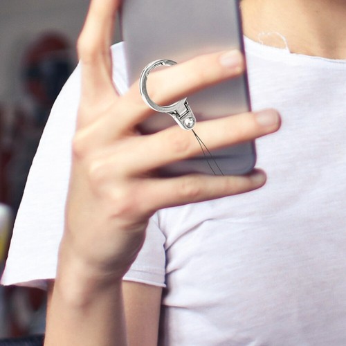 4 Pcs Mobile Phone Lanyard Finger Buckle Cell Ring Holder Stand for - 第 10/12 張圖片