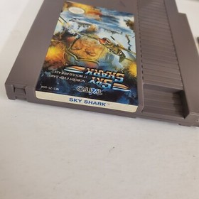 Sky Shark (Nintendo NES, 1989) Tested & Working! Game, Box!